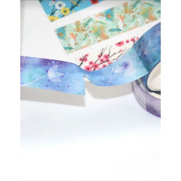 24 Roll Floral Washi Tape Scrapbook Craft Junk Journal Creative Gift Wrap - Picture 5 of 13